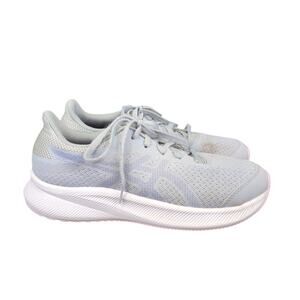 Asics‎ Patriot 13 Grade School Gray Running Shoes Boys Size 6 EU 39 1014a267